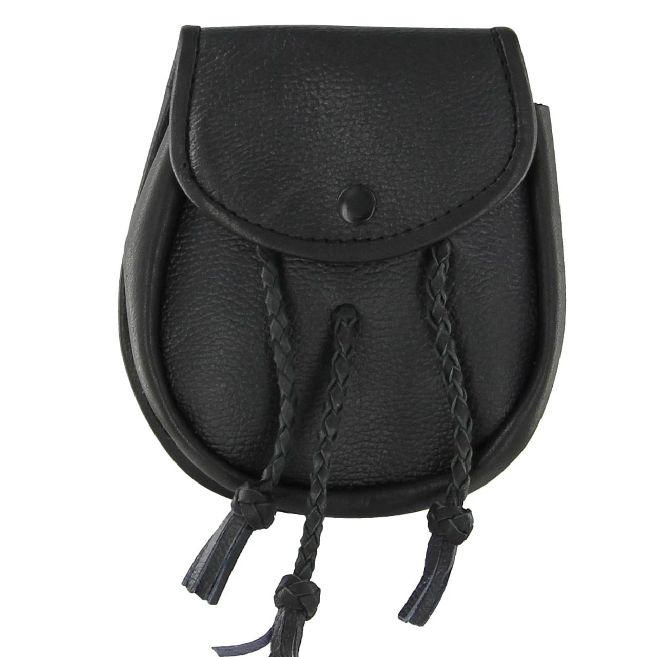 Scottish Gaelic Leather Day Sporran Pouch 4 Scottish Gaelic Leather Day Sporran Pouch - Image 4