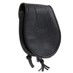 Scottish Gaelic Leather Day Sporran Pouch 6 Scottish Gaelic Leather Day Sporran Pouch -Knife & Sword in6728bk 09213.1564504404