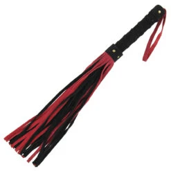 Handmade Late Night Sexcapade Suede Flogger -Knife & Sword in6922 41296.1564504004