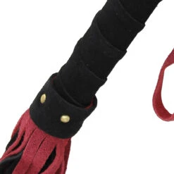 Handmade Late Night Sexcapade Suede Flogger -Knife & Sword in6922 93892.1564504004