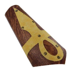 Leather Swept Ankh Of Spirituality Arm Bracers -Knife & Sword leather swept ankh of spirituality arm bracers 3 54736.1564504556