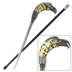 Majestic Golden Eagle Sword Cane -Knife & Sword majestic golden eagle sword cane 18308.1564503893