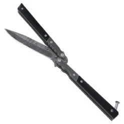 Damascus Steel Precision Cut Butterfly Knife -Knife & Sword sr 8bc5 50bks 2 d1 88517.1564505000