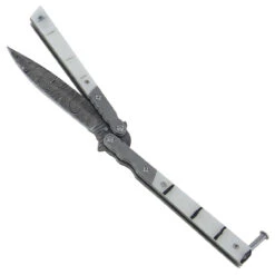 Slashing Fang Damascus Steel Butterfly Fanning Knife -Knife & Sword sr 8bc5 50whs 2 d1 13145.1564505005