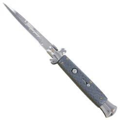 Italian Mafia Extra Long Pushbutton Stiletto Knife
