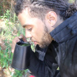 Tudor Tankard Leather Drinking Vessel